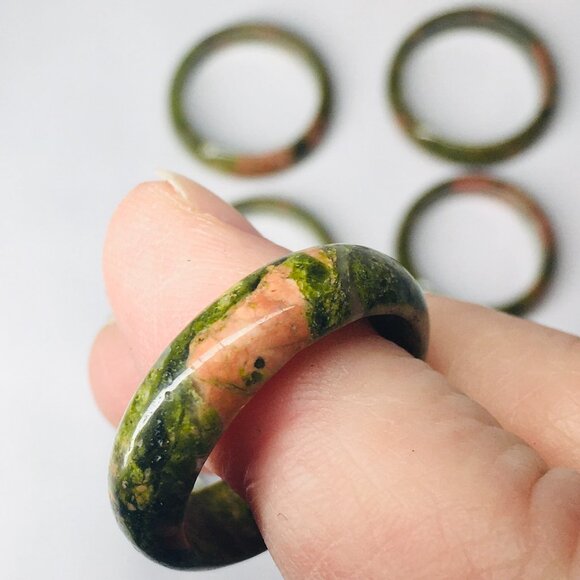 Solid Gemstone Rings - Picture 10 of 13